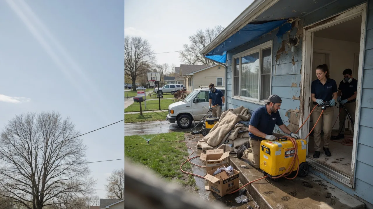 Basement Flood Cleanup in Bakersfield, MO near me